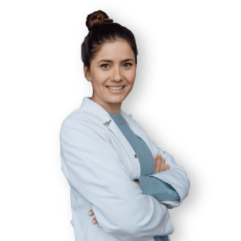 Dottoressa in posa