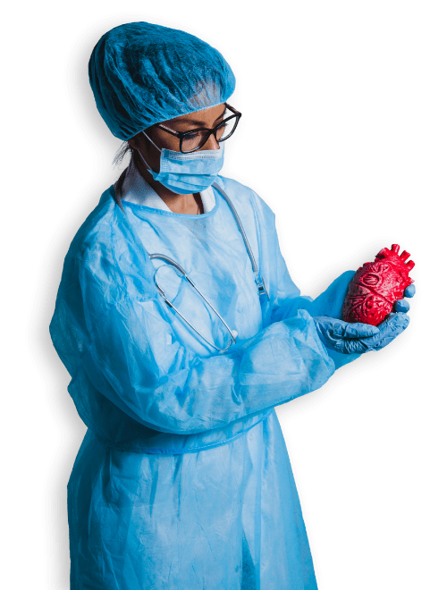 dottoressa con il cuore in mano