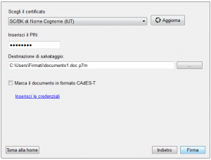 Certificato da dispositivo