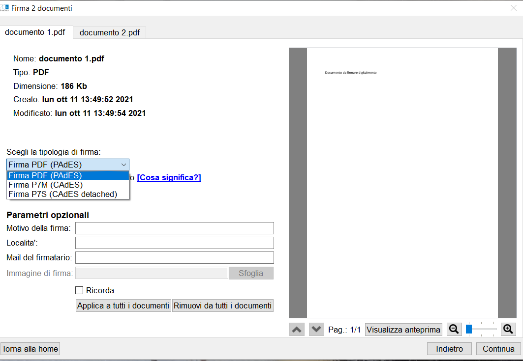 Firma multipla PDF